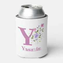 Yasmin Nombre con un Diseño Floral