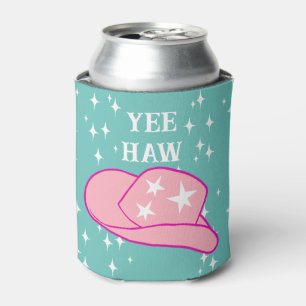 Enfriador De Latas Yee Haw Gorra de Rodeo Occidental