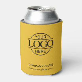 Enfriador De Latas Yellow Modern Corporate Company Business Logo
