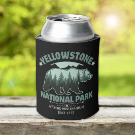 Enfriador De Latas Yellowstone Bear – Keep It Chill, Stay Wild