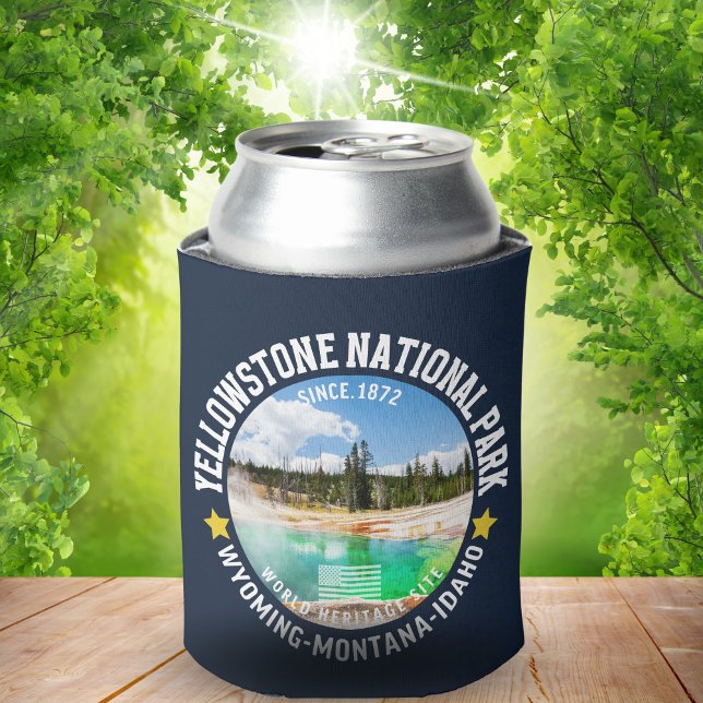 Enfriador De Latas Yellowstone National Park  Nature Landscape (Subido por el creador)
