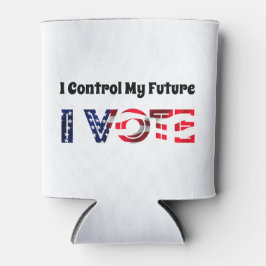 Enfriador De Latas Yo controlo mi futuro - Yo voto