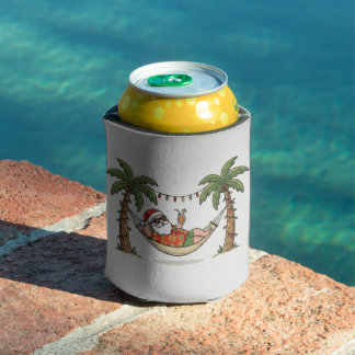 Enfriador De Latas Yo Santa Divertido Verano Navidad Felices Fiestas