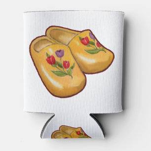 Enfriador De Latas Zapatos holandeses de madera, tulipanes, Holanda,