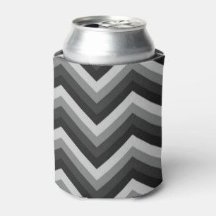 Enfriador De Latas Zigzag retro Chevron del modelo