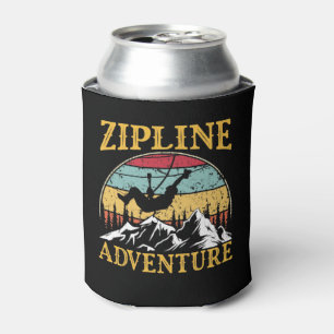 Enfriador De Latas Zipline de aventura retro ventilado