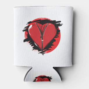 Enfriador De Latas Zipper Heart