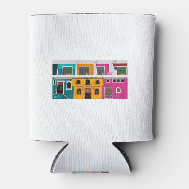 Enfriador De Latas Zona romántica Puerto Vallarta México (Anverso)