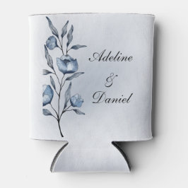 Enfriadores de latas para boda Indigo Romance