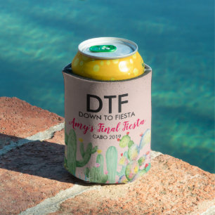Enfriadores de latas personalizados para despedida