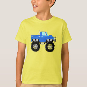 : Enfriar camiseta amarilla para niños de monstruo