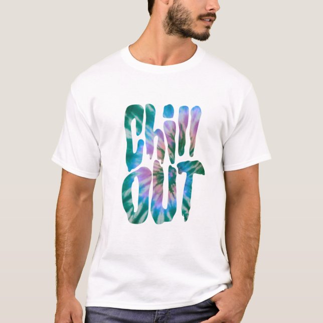 Enfríe hacia fuera - la camiseta del teñido (Anverso)