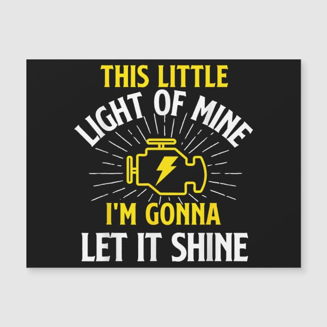 Engine Control Light - Car Guy Auto Mechanic (Anverso)