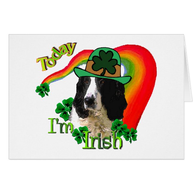 English Springer Spaniel St Pattys (Anverso (Horizontal))