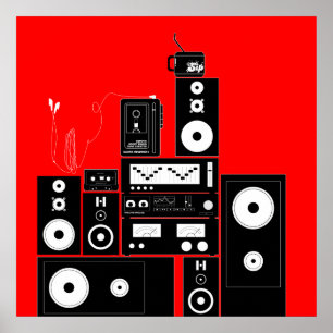 ENGRANAJE AUDIO arte "REVERSO" AUTO del VINTAGE