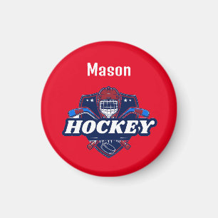 Engranaje de hockey para imanes - Personalizado -A