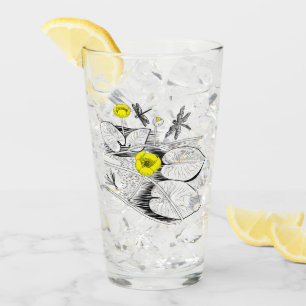 Engrase amarillo de lirios de agua