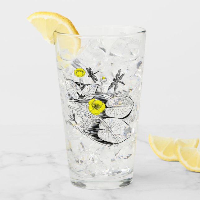 Engrase amarillo de lirios de agua (Anverso (hielo))