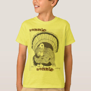 Engulla engullen la camiseta básica de los niños