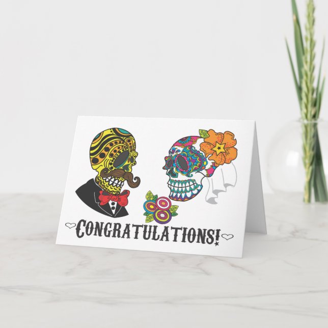¡Enhorabuena! Apenas tarjeta casada (Anverso)
