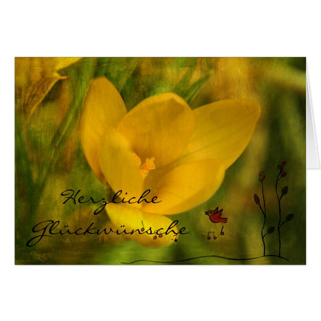 Enhorabuena cordial (Anverso (Horizontal))