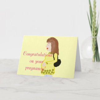 Enhorabuena en su tarjeta de felicitación del