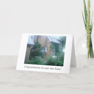 Enhorabuena/nueva tarjeta residencial