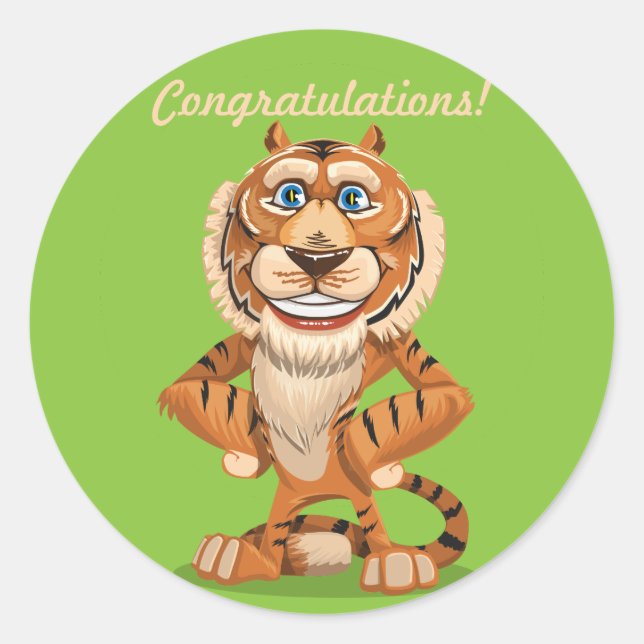 ¡Enhorabuena! Pegatinas (Anverso)