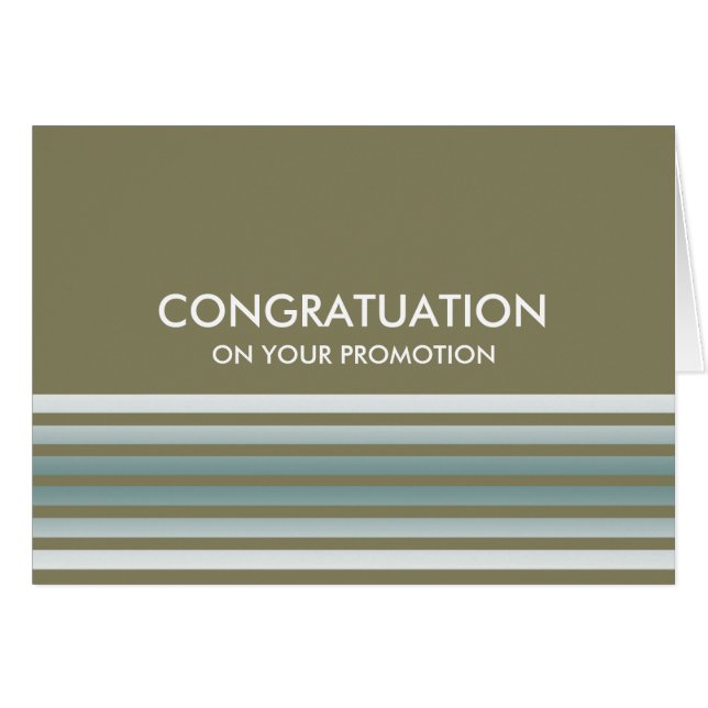 Enhorabuena por el distintivo Stripes (Anverso (Horizontal))