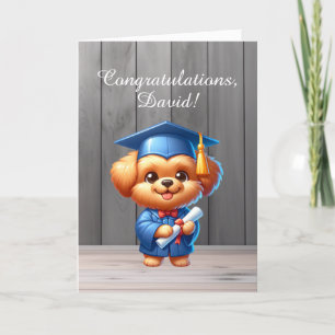 Enhorabuena por la graduación Tarjeta de porcino