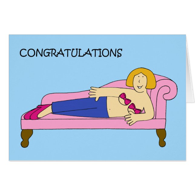 Enhorabuena por la reconstrucción de mastectomía (Anverso (Horizontal))