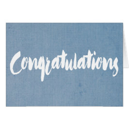 Enhorabuena que casa nuevo trabajo de la