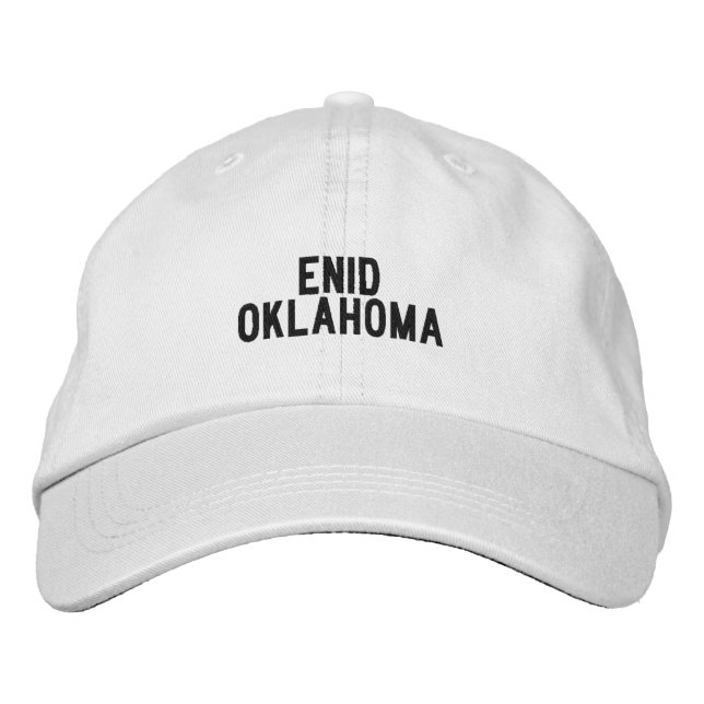 Enid Oklahoma Gorra (Anverso)