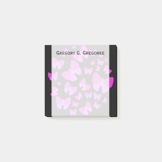 Enjambre de mariposas artísticas + Nota conocida (Anverso)