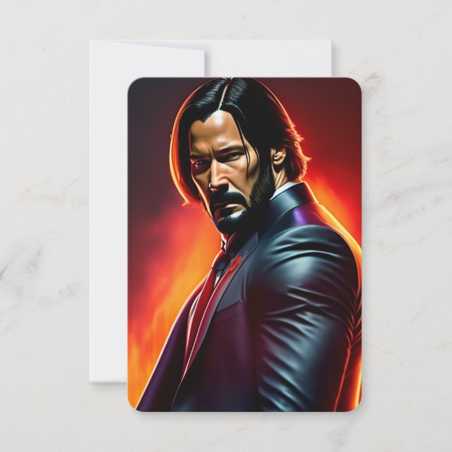 Enkele kaart John Wick. (Anverso)