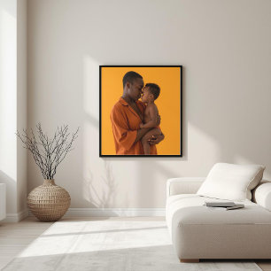 Enlace Imperfecto – Arte Minimalista de Madre e Hi