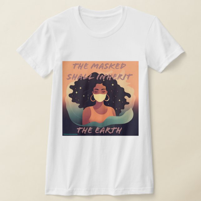 enmascarado heredará la tierra camiseta de la dama (Distribución)