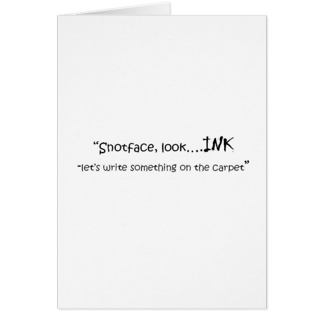 Enojado en la tarjeta de la mamá: Humor muerto de (Frente)