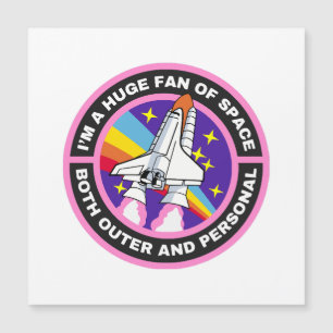 enorme fanático del espacio