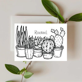 Enraizado – Tarjeta de ánimo Desert Ink