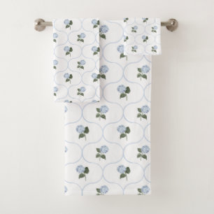 Enrejado de floración de Hortensia Azul 