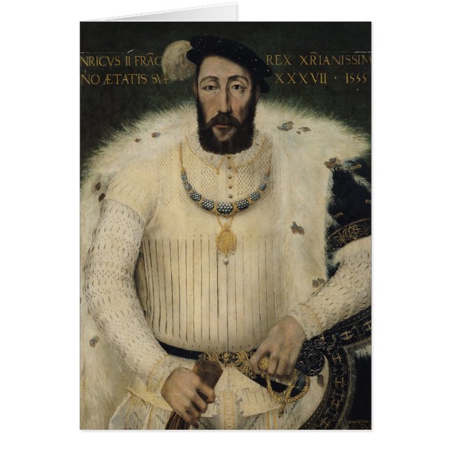 Enrique II, rey de Francia, 1555 (Frente)