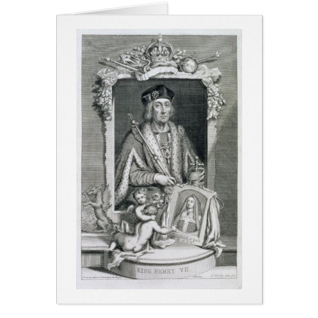 Enrique VII (1457-1509) Rey de Inglaterra de 1485, (Frente)