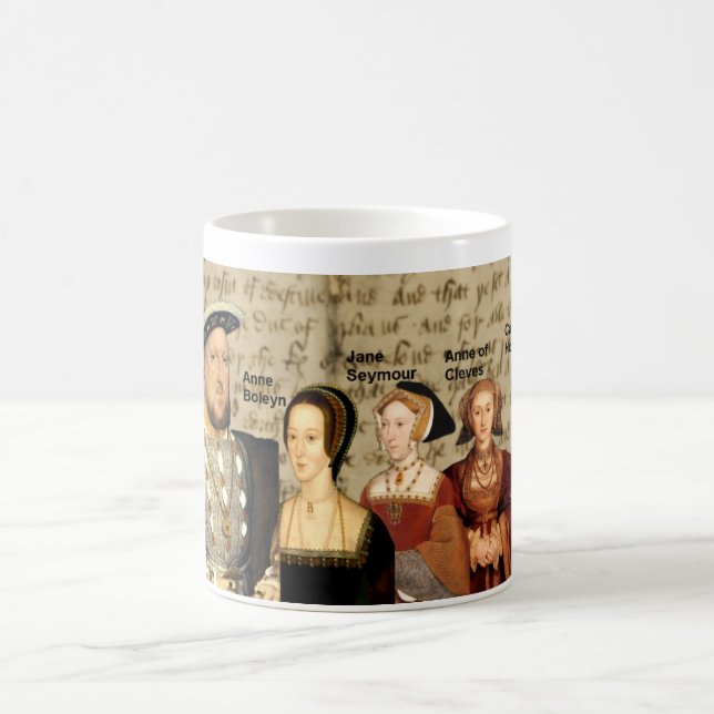 Enrique VIII y su taza de las esposas (Centro)