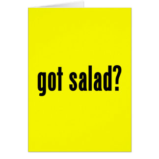 ¿ensalada conseguida?