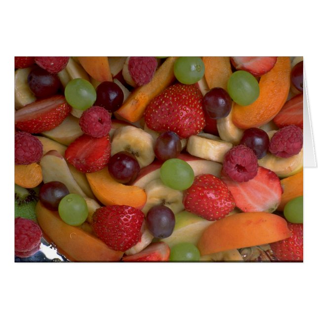 Ensalada de fruta, primer (Anverso (Horizontal))