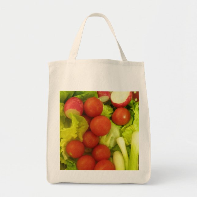 Ensalada Vegetales Comestibles Orgánicos Bolsa Tot (Frente)