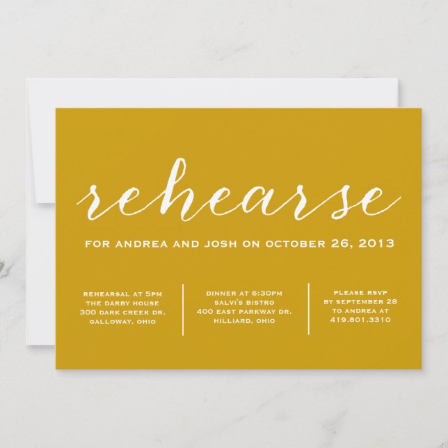 Ensayemos la invitación de la caligrafía (Anverso)