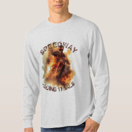 Ensayos de Carreras en motocicleta - Camiseta masc