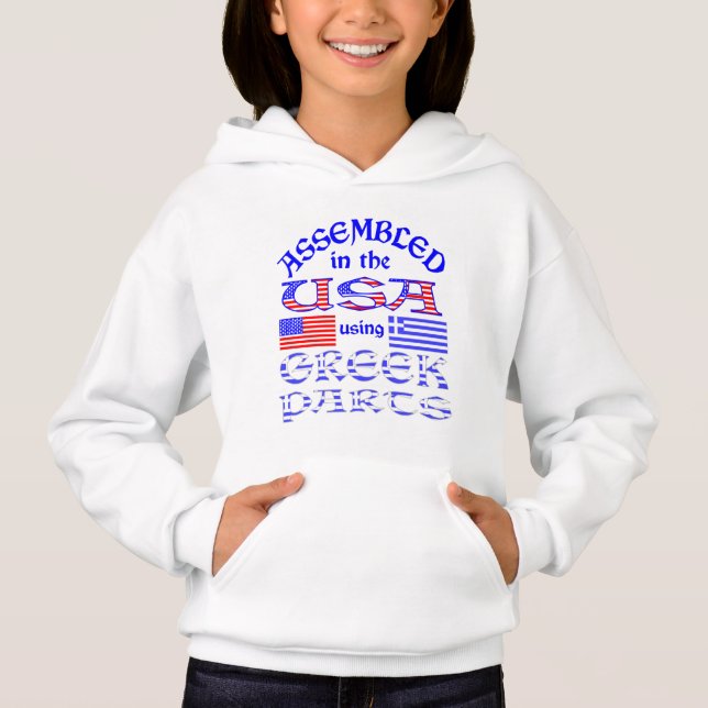 Ensemblado en EE. UU. Con Partes Griegas Humor (Anverso)